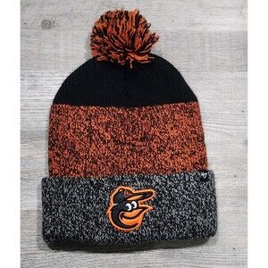 Baltimore Orioles Beanie Hats Black/Orange One Size